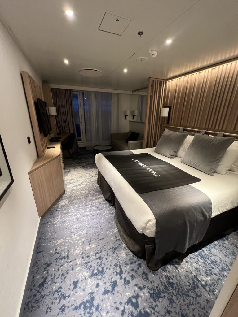 Balcony Suite on Quark Expeditions Ultramarine Ship